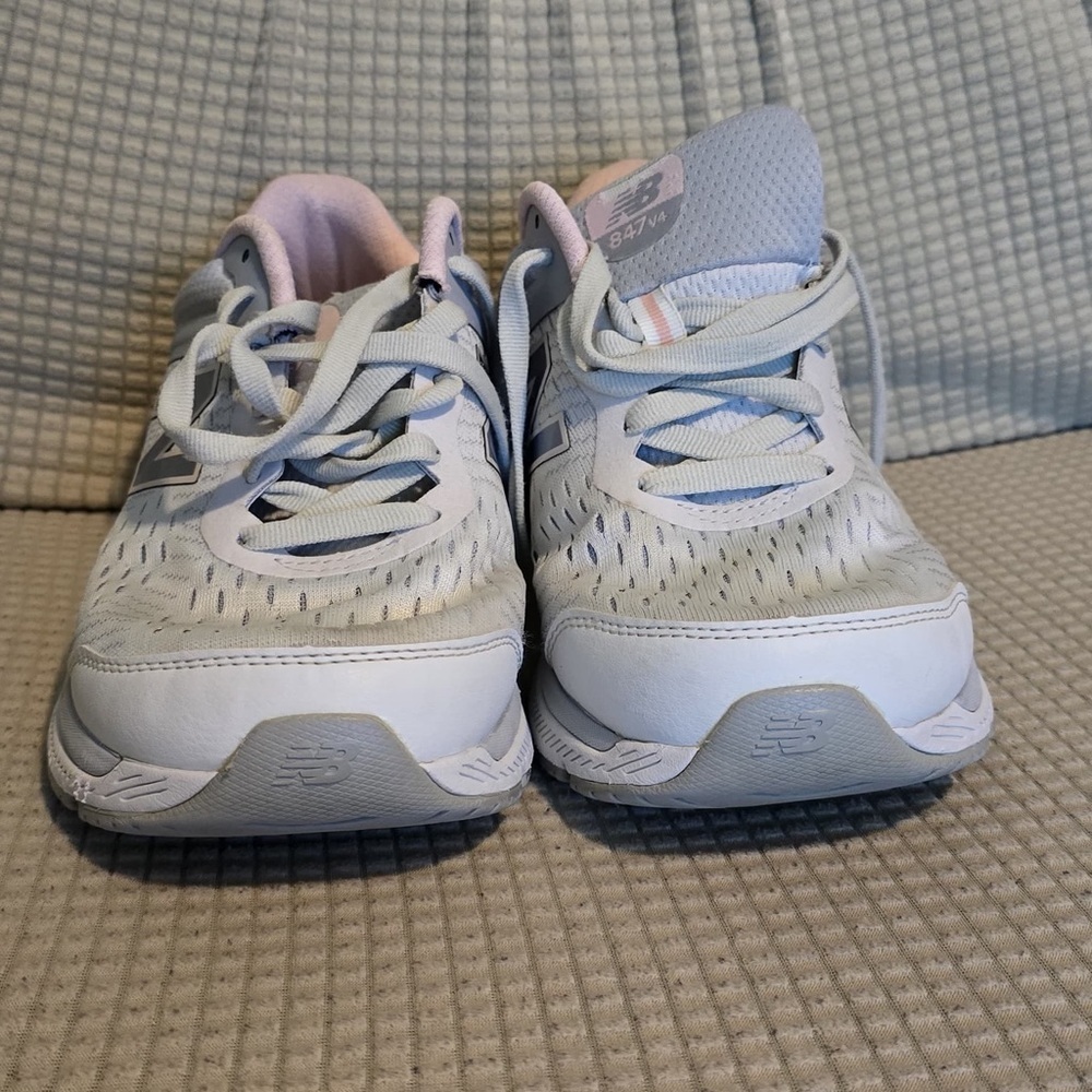 New Balance women Pastel Blue Sneakers